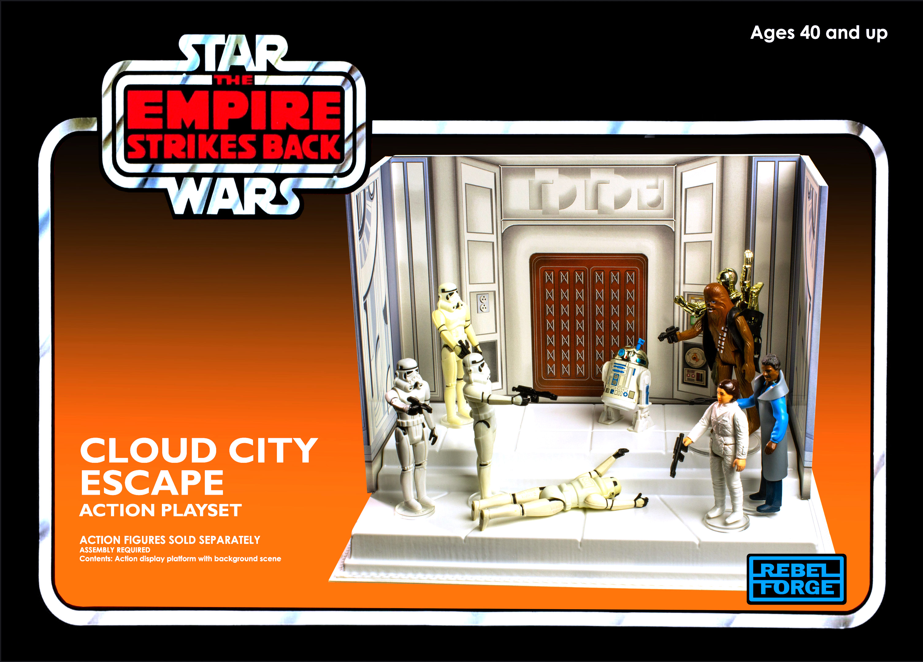 Cloud City Escape Play-Set box front